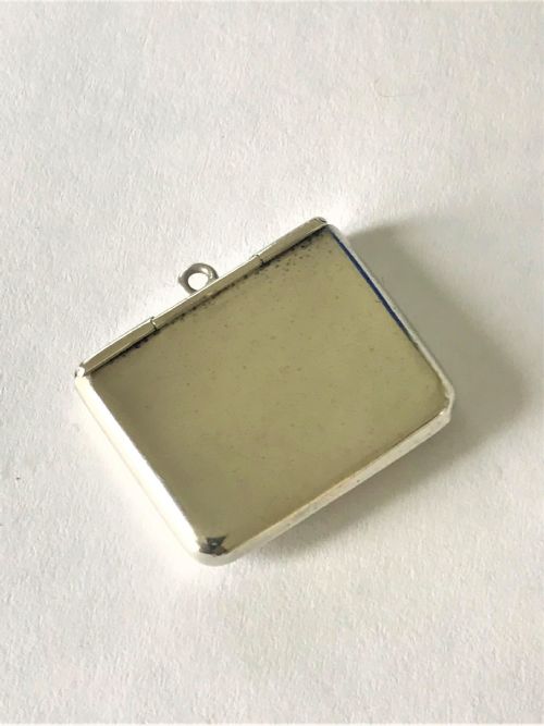 fig 1. An early George V novelty silver stamp envelope