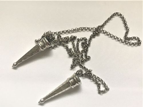 A Rare Pair of Dutch Silver Needle Guards