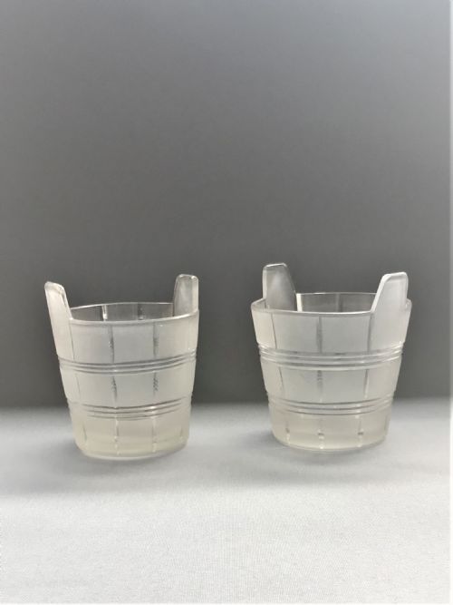 A Lovely Pair of Victorian 'Piggin' Condiment Tubs