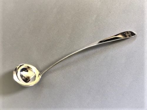 A Lovely Scottish 18th Century Silver Toddy Ladle