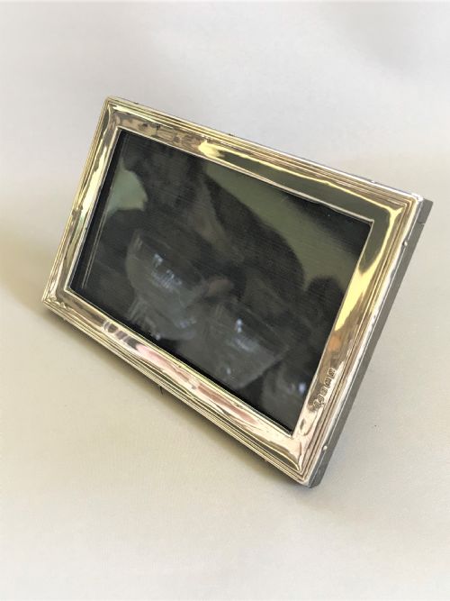 A Useful Landscape Format Silver Photo Frame