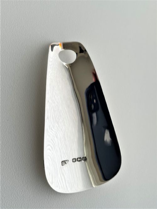 A Stylish Silver Shoe Horn