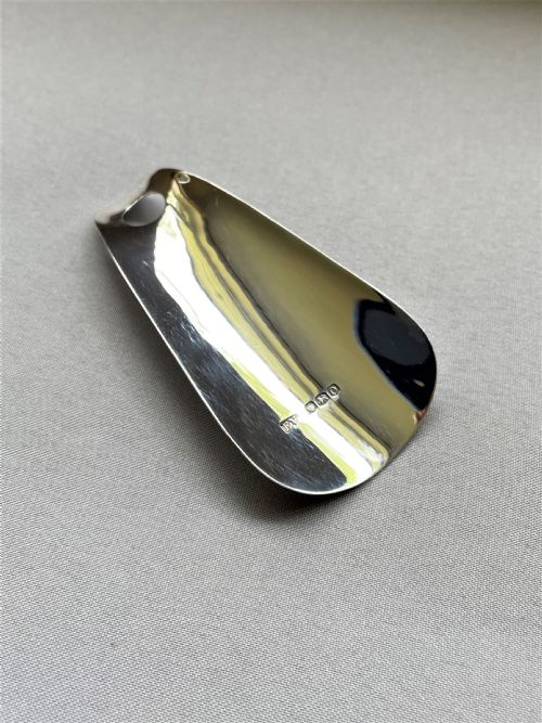 fig 1. A stylish silver shoe horn