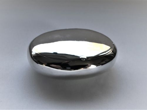 A Superb Edwardian Silver 'Squeeze' Tobacco Box