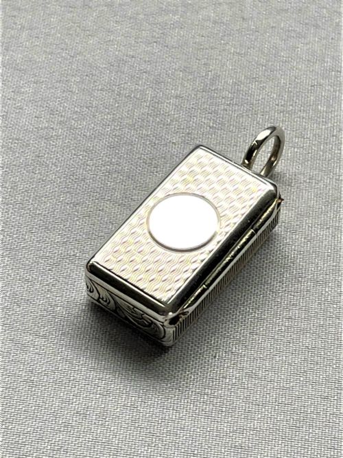 An Extremely Rare Early Victorian Miniature Silver Vesta