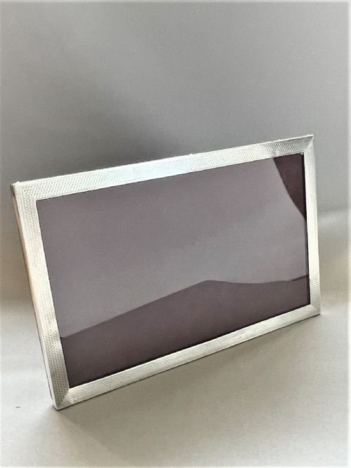fig 1. A superb Art Deco large silver photo frame