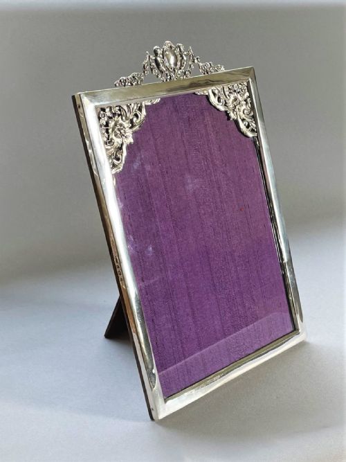 A Fabulous Victorian Silver Photo Frame