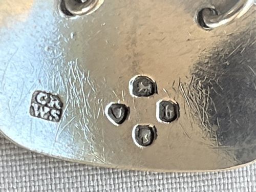 fig 2. A rare Victorian silver 'Chili' label
