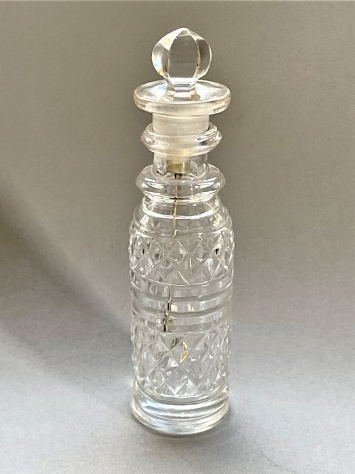 A Rare Georgian Cayenne Bottle, with Silver Gilt Spoon