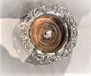 fig 1. A Gorgeous Pair Of William IV Silver Plated Coasters