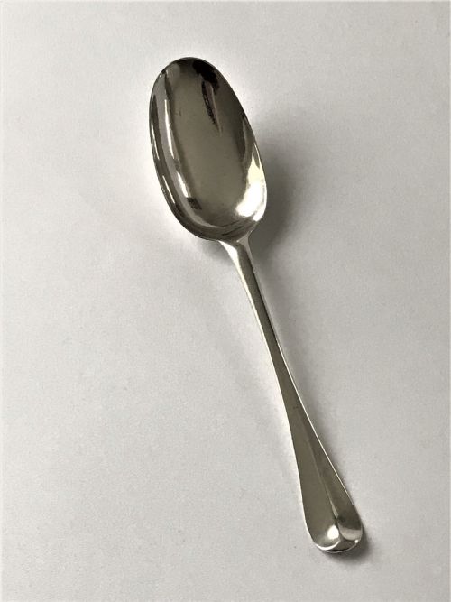 A Fabulous Queen Anne Silver Table Spoon