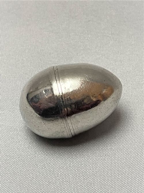 A Georgian Silver 'Egg' Nutmeg Grater