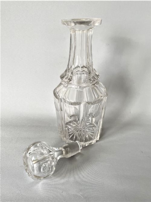 fig 1. A handsome Victorian cut glass decanter