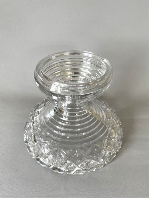 fig 1. A gorgeous Georgian cut glass pineapple stand