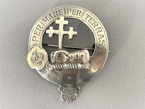 A Collectable Scottish Provincial Silver Cap Badge