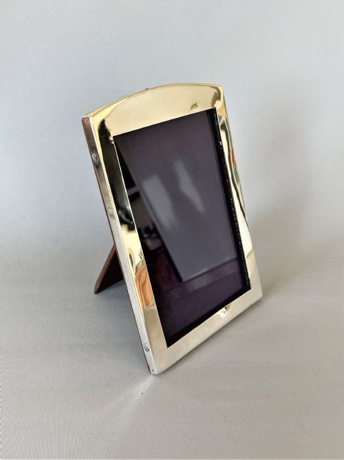 A Handsome and Shaped Silver Photo Frame