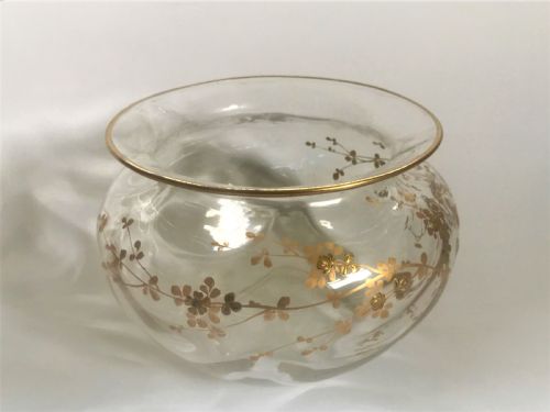 A Gorgeous French Gilded Flower Bowl