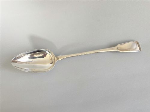 A Handsome George IV Silver Stuffing Spoon