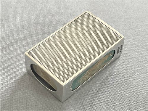 An Asprey & Co. Art Deco Silver Match Box Case