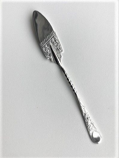 A Charming Edwardian Silver Pate Knife