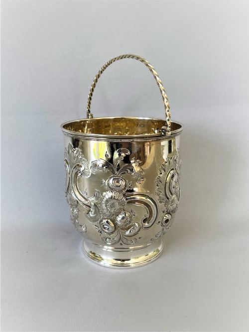 A Fabulous Georgian Small Silver Ice Bucket