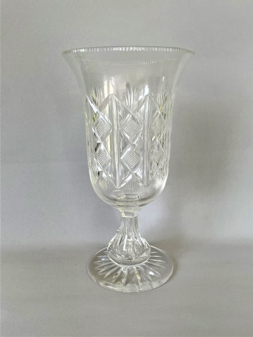 A Superb Victorian Cut Glass Celery Vase