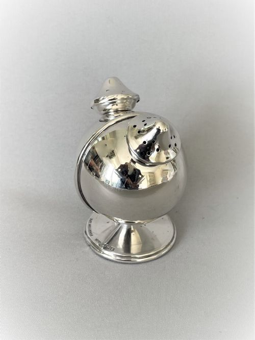 fig 1. A charming novelty silver salt & pepper pot combo