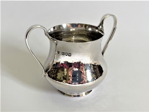 A Stylish Arts & Crafts Design Silver Bowl