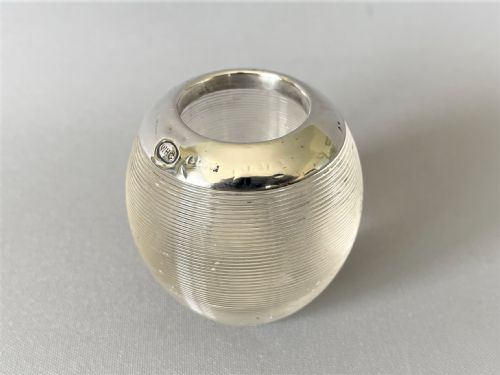 A Petite Novelty Edwardian Silver Match Striker