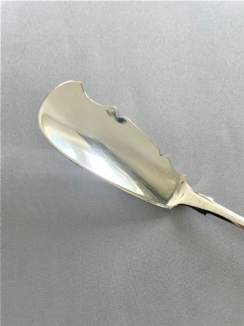 fig 1. An extremely rare Cork silver butter knife