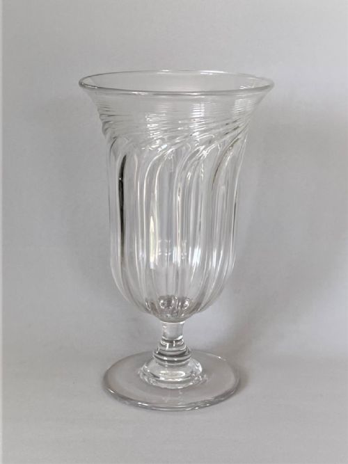 fig 1. A wonderful wrythen Victorian celery vase