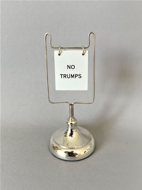 fig 1. A desirable silver trump/bridge marker