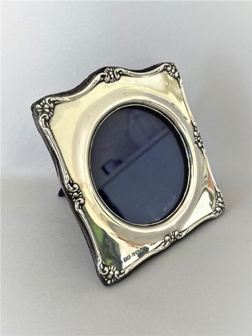 A Charming Edwardian Silver Photo Frame