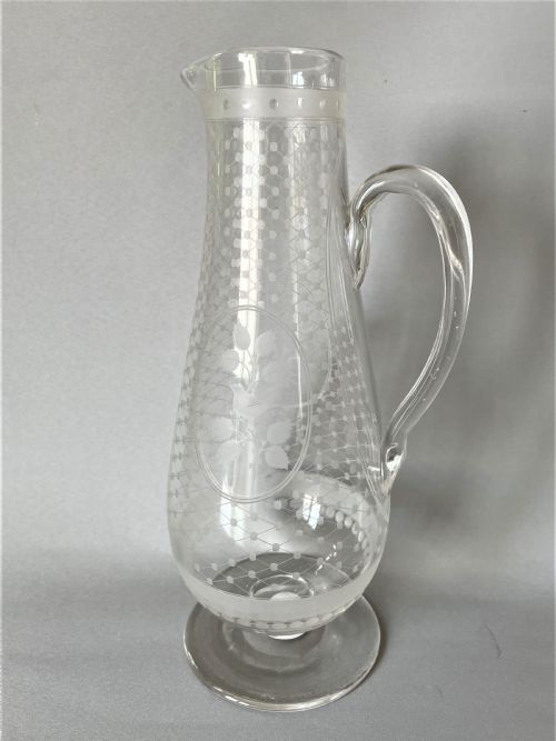 fig 1. A gorgeous Victorian water/lemonade jug