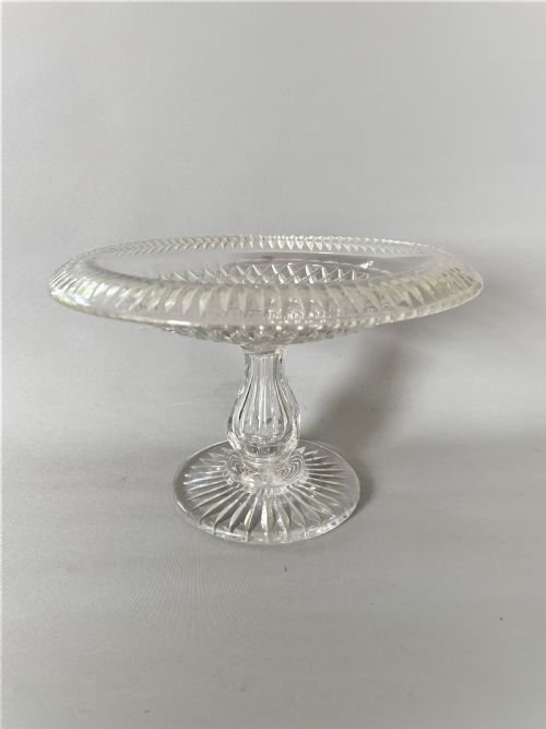 A Stunning Victorian Cut Glass Comport
