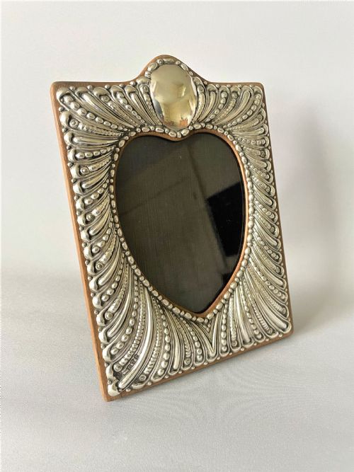 A Fabulous Victorian Chester Silver Photo Frame
