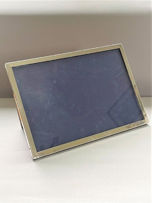 A Large Landscape/portrait Silver Photo Frame
