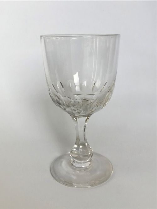 A Handsome Victorian Cut Glass Rummer