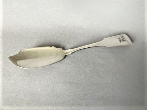 A Georgian Irish Silver Butter Knife