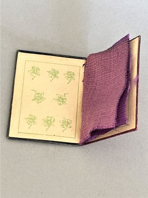 fig 1. A charming Art Nouveau silver mounted needle book