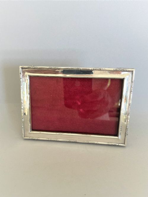 A Small Silver Landscape/portrait Photo Frame
