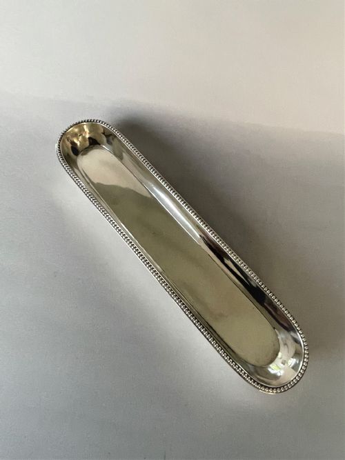 A Superb Quality Victorian Silver Pen Tray