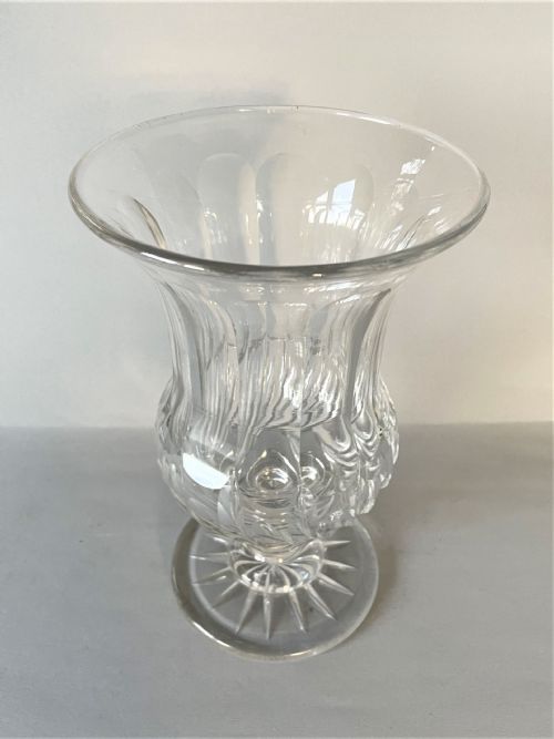 fig 1. A handsome cut glass Victorian celery vase