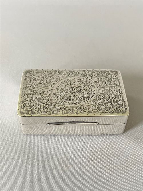 An Unusual Edwardian Silver Table Vesta