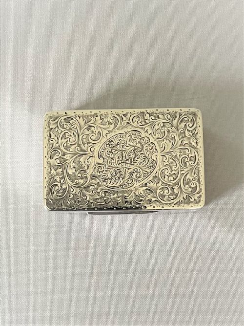 fig 1. An unusual Edwardian silver table vesta