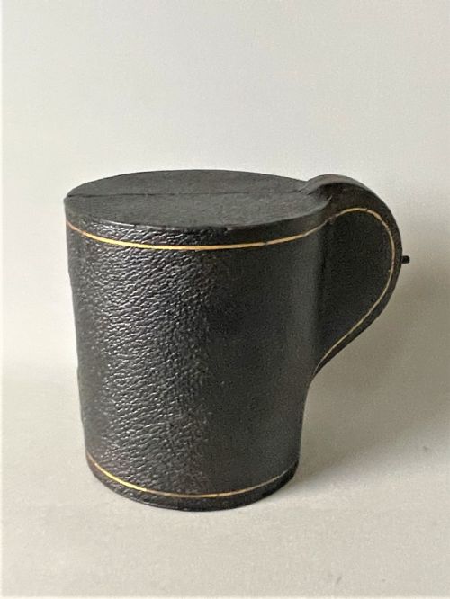 fig 1. A fabulous boxed Edwardian silver Christening mug