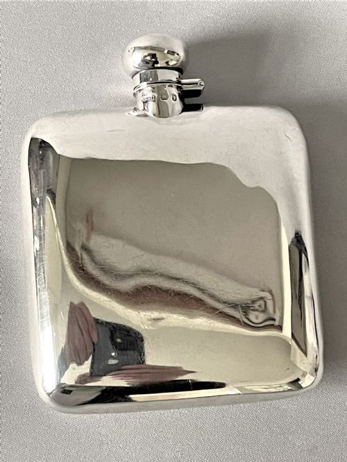A Handsome Victorian Silver Hipflask