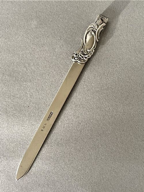 A Delightful Edwardian Silver Bookmark