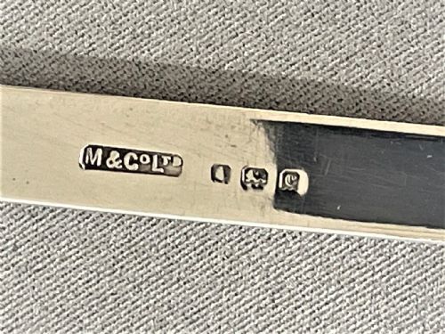 fig 1. A delightful Edwardian silver bookmark