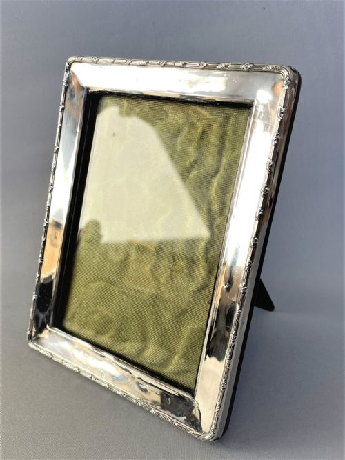 An Edwardian Silver Photo Frame
